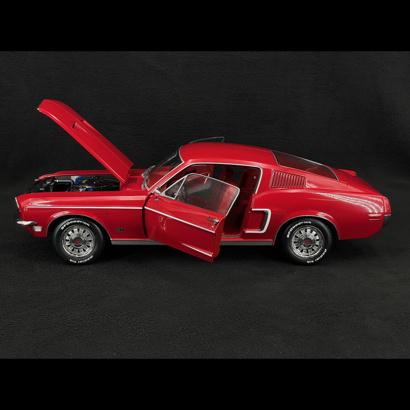 Ford Mustang GT Fastback 1968 Red 1/12 KK Scale KKDC120222