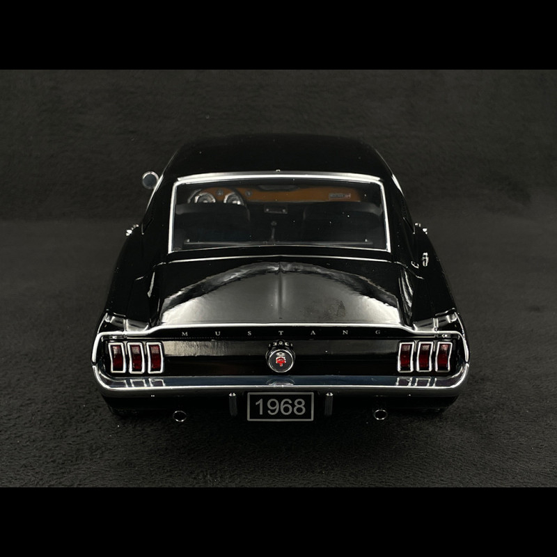 KK-Scale 1/12 Ford USA Mustang GT Fastback Coupe 1968 Noir KKDC120223