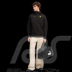 Ferrari Kapuzen-Sweatshirt Leclerc / Hamilton mit Reißverschluss PumaTech Schwarz 633936-01