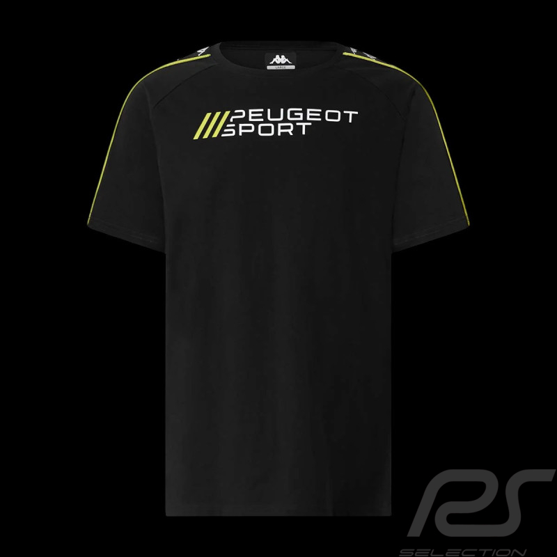 T-shirt Peugeot Sport noir Kappa – 33242QW-005