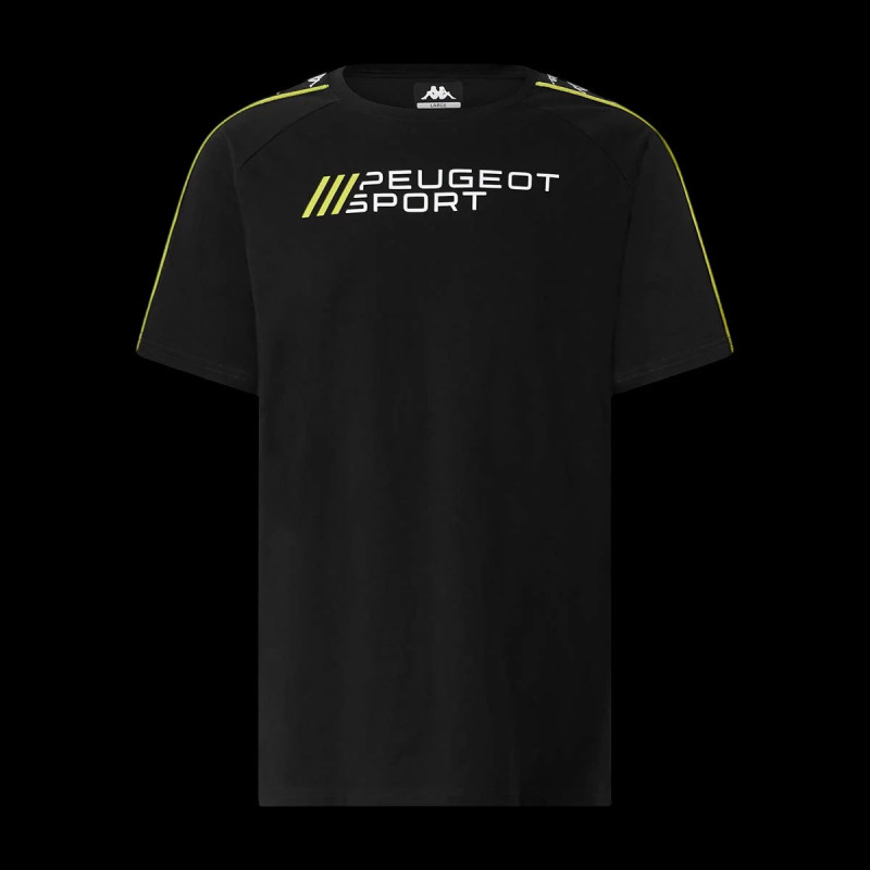 T-shirt Peugeot Sport noir Kappa – 33242QW-005