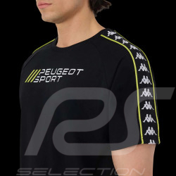 T-shirt Peugeot Sport noir Kappa – 33242QW-005