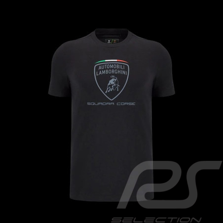 Lamborghini T-Shirt Squadra Corse SC63 Black Men – Motorsport
