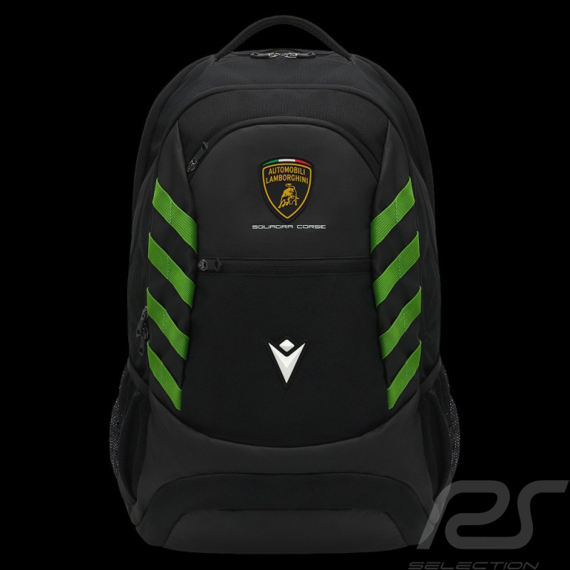 Lamborghini Rucksack Squadra Corse Schwarz / Grün – 58589502