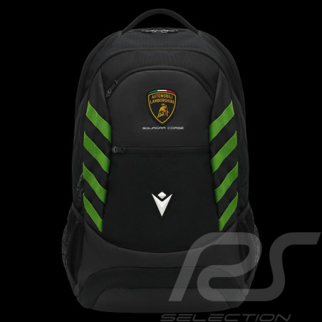 jansport backpack with lamborghini patch Automobili Squadra Corse Webbing grab handle and cord backpacks with character