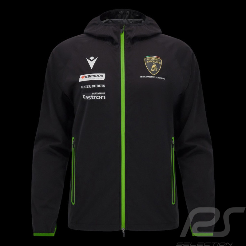 Lamborghini Regenjacke Squadra Corse Schwarz Herren – 58589403