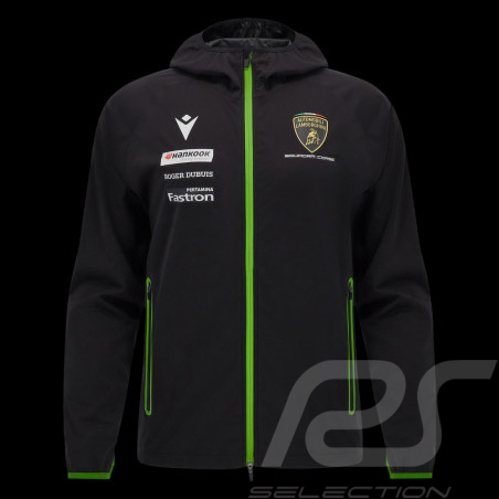 Veste Lamborghini Squadra Corse de Pluie Noire Homme – 58589403