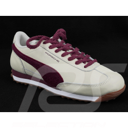 Chaussure Porsche 911 Easy Rider Puma Beige / Bordeaux 308868-01 - mixte