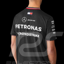 T-shirt Mercedes pas cher AMG Petronas Tommy Hilfiger Noir – 701227950
