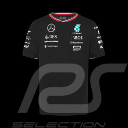T-shirt Mercedes pas cher AMG Petronas Tommy Hilfiger Noir – 701227950