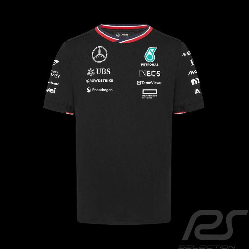 Low Price Mercedes T-Shirt AMG Petronas Tommy Hilfiger Black – 701227950