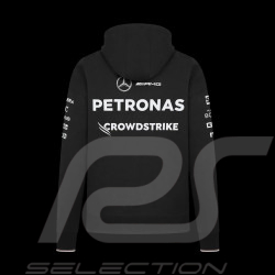 Günstige Mercedes Sweatshirt mit Kapuze AMG Petronas Tommy Hilfiger Schwarz – 701227955-001