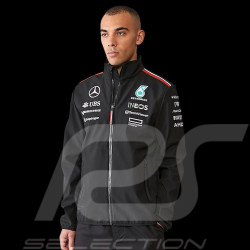 Günstige Mercedes Jacke AMG Petronas Tommy Hilfiger Schwarz – 701227955-001