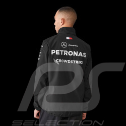 Günstige Mercedes Jacke AMG Petronas Tommy Hilfiger Schwarz – 701227955-001