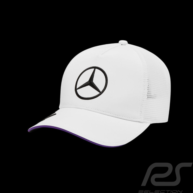 Casquette Mercedes pas cher Trucker Blanche Mercedes Original – 701227945-001