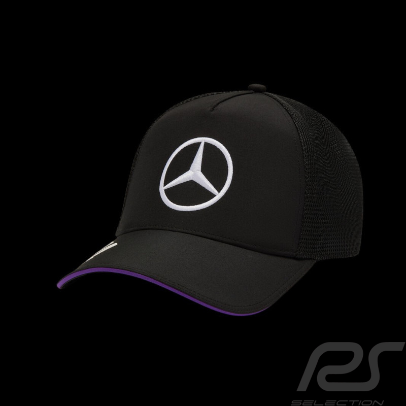 Low Price Mercedes Trucker Hat Black Mercedes Original – 701227945-002