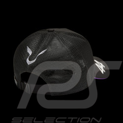 Casquette Mercedes pas cher Trucker Noire Mercedes Original – 701227945-002