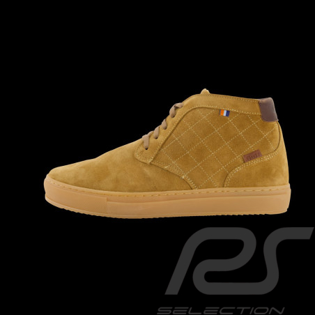 Chaussure Gulf en cuir Camel semi-montante – GU252FWM03-580