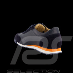 Chaussure Gulf en cuir Bleu Marine / Orange – GU252FWM04-100