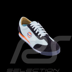 Gulf Leather Shoe Light Blue / Navy Blue GU252FWM04-125
