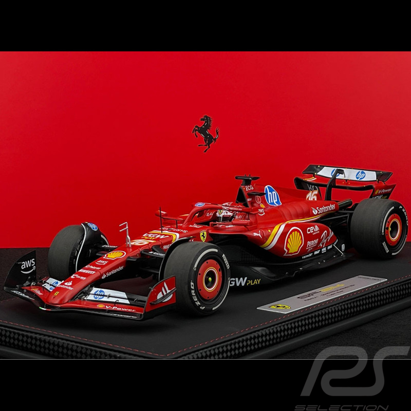 Charles Leclerc Ferrari SF-24 Vainqueur GP Monaco 2024 1/18 BBR BBR241816CDIE