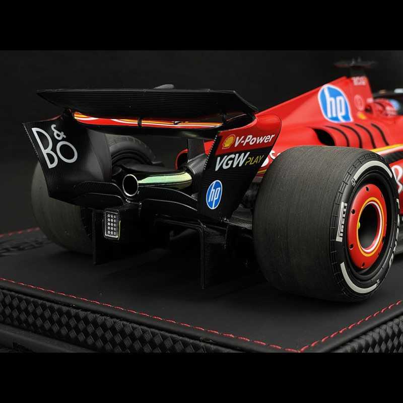 Charles Leclerc Ferrari SF-24 Winner Monaco GP 2024 1/18 BBR
