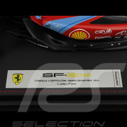 Charles Leclerc Ferrari SF-24 3ème GP Miami 2024 1/18 BBR BBR241816BDIE