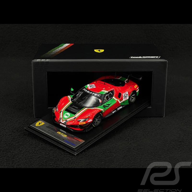 Ferrari 296 GT3 n°52 2ème 24h Spa 2024 1/43 Looksmart LSRC189