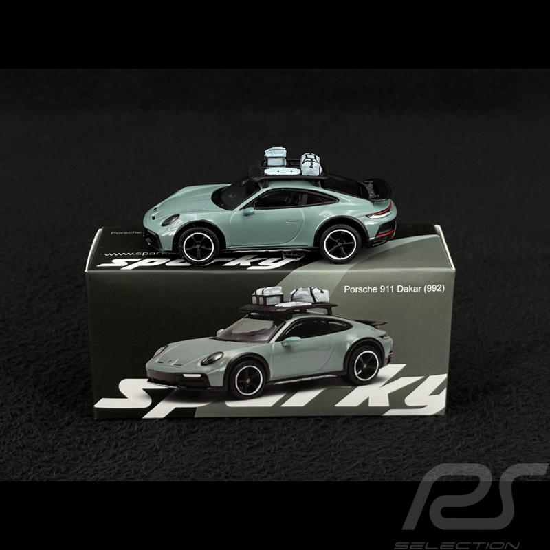 Porsche 911 Dakar 3.0 Typ 992 2023 Schattengrün 1/64 Sparky YO64016