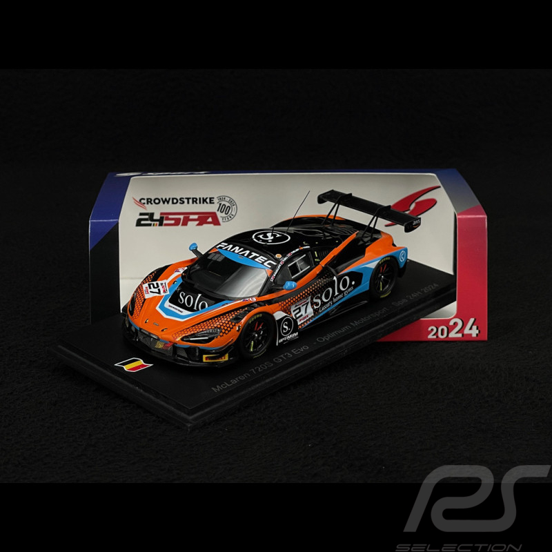 McLaren 720S GT3 Evo n°27 24h Spa 2024 1/43 Spark SB796