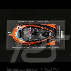 McLaren 720S GT3 Evo n°5 24h Spa 2024 1/43 Spark SB798