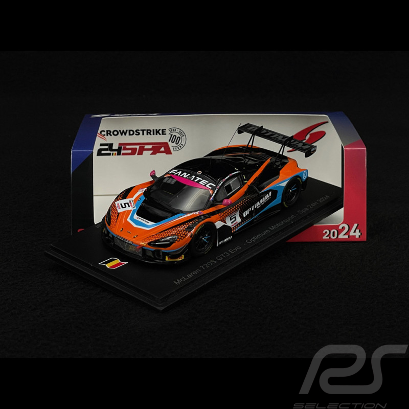 McLaren 720S GT3 Evo n°5 24h Spa 2024 1/43 Spark SB798