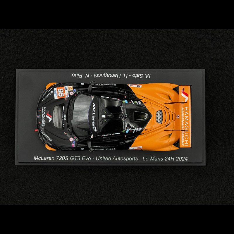 McLaren 720S GT3 Evo n°95 24h Le Mans 2024 1/43 Spark S9162
