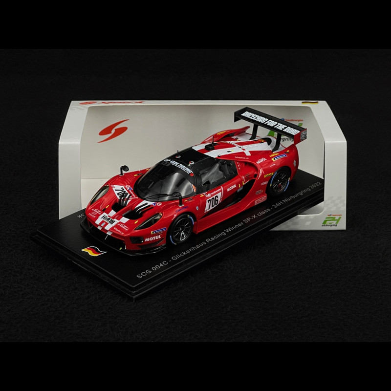 Glickenhaus SCG 004C n°706 SP-X Winner 12th 24h Nürburgring 2022 1
