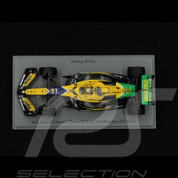 Oscar Piastri McLaren MCL38 n°81 2. GP Monaco 2024 1/43 Spark S9539