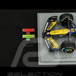 Oscar Piastri McLaren MCL38 n°81 2ème GP Monaco 2024 1/43 Spark S9539