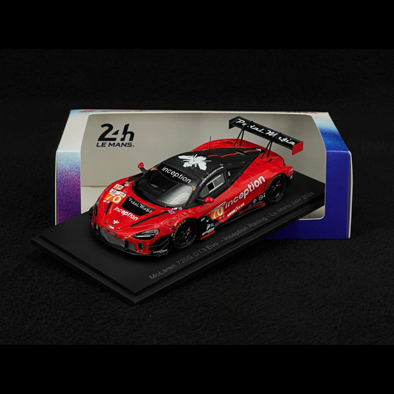 McLaren 720S GT3 Evo n°70 24h Le Mans 2024 1/43 Spark S9152
