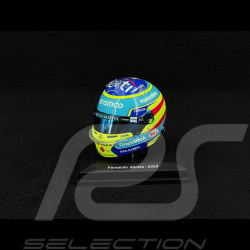 Casque Fernando Alonso Aston Martin Saison 2025 1/5 Spark 5HF192