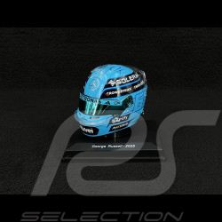 Casque George Russell Mercedes Saison 2025 1/5 Spark 5HF185
