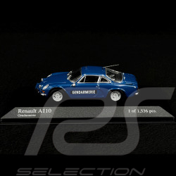 Renault Alpine A110 1971 Gendarmerie 1/43 Minichamps 430113690
