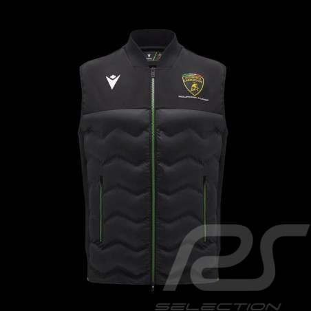 Lamborghini Jacket Squadra Corse Sleeveless Black / Green 400023070001