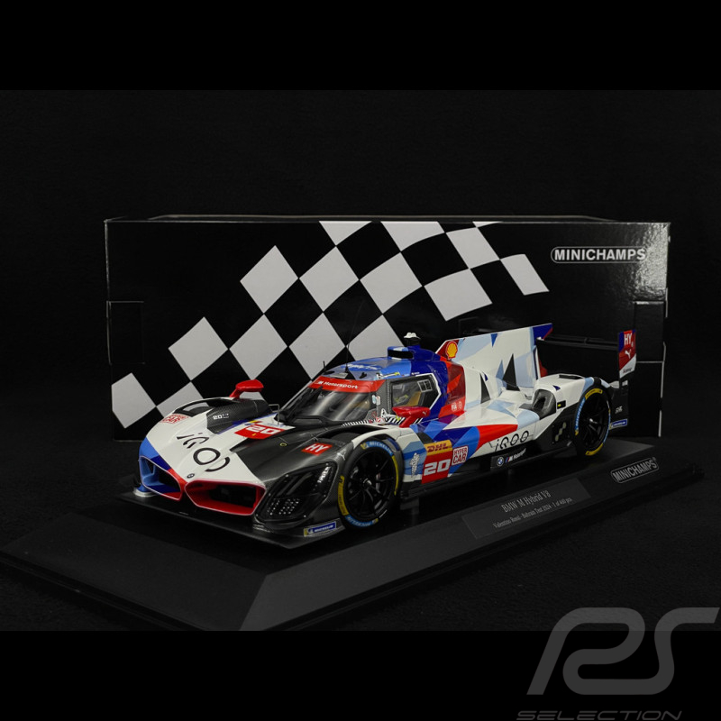 BMW M Hybrid V8 LMDh n°20 Bahrain Test Valentino Rossi 2024 1/18 Minichamps 155242046