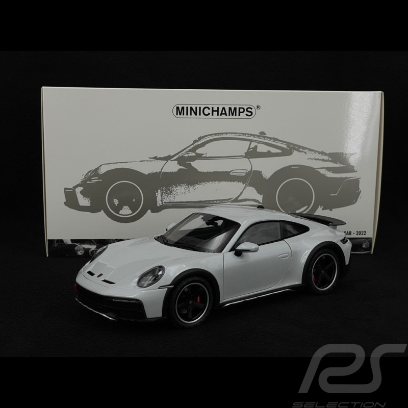 Porsche 911 Dakar Type 992 2022 Gris Métallisé 1/18 Minichamps 110062074