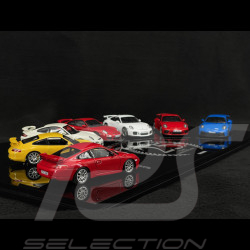 Porsche 911 GT3 25 Jahre Set 1999–2024 1/43 Minichamps 412067025