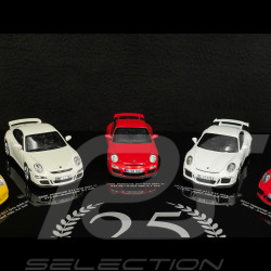 Porsche 911 GT3 25th Anniversary Set 1999–2024 1/43 Minichamps 412067025