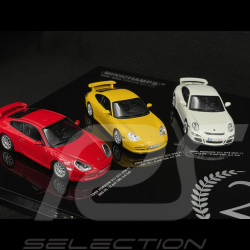 Porsche 911 GT3 25th Anniversary Set 1999–2024 1/43 Minichamps 412067025