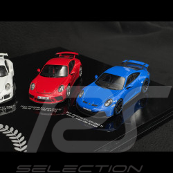 Porsche 911 GT3 25th Anniversary Set 1999–2024 1/43 Minichamps 412067025