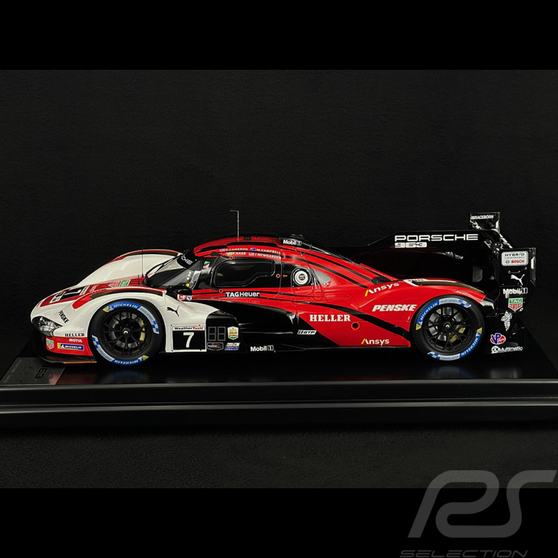 Porsche 963 n° 7 Sieger 24h Daytona 2024 mit Unterschriften der Fahrer 1/12 Spark WAP0230880S963