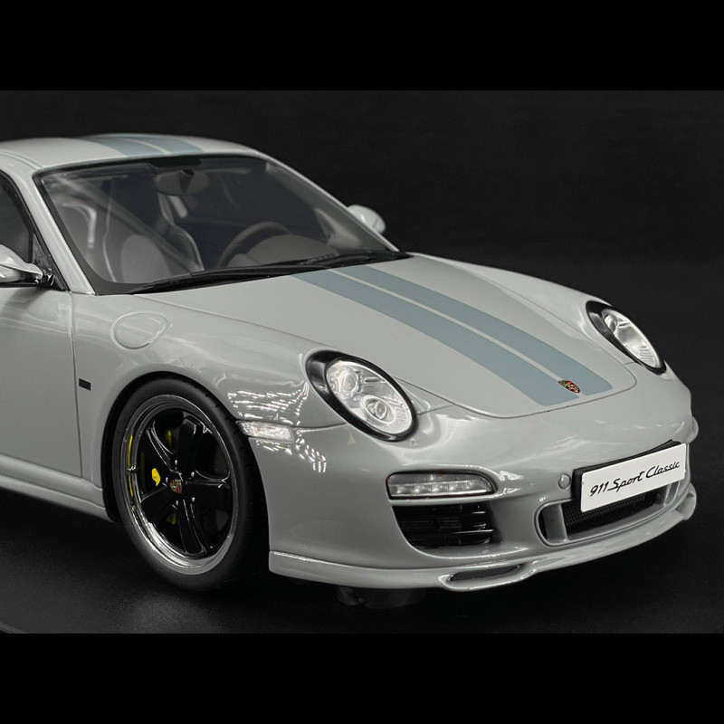 Porsche 911 Sport Classic Type 997 2009 Sport Grey Metallic 1/18