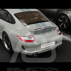 Set von 2 Porsche 911 Sport Classic Typ 997 2009 + Typ 992 2022 Grau